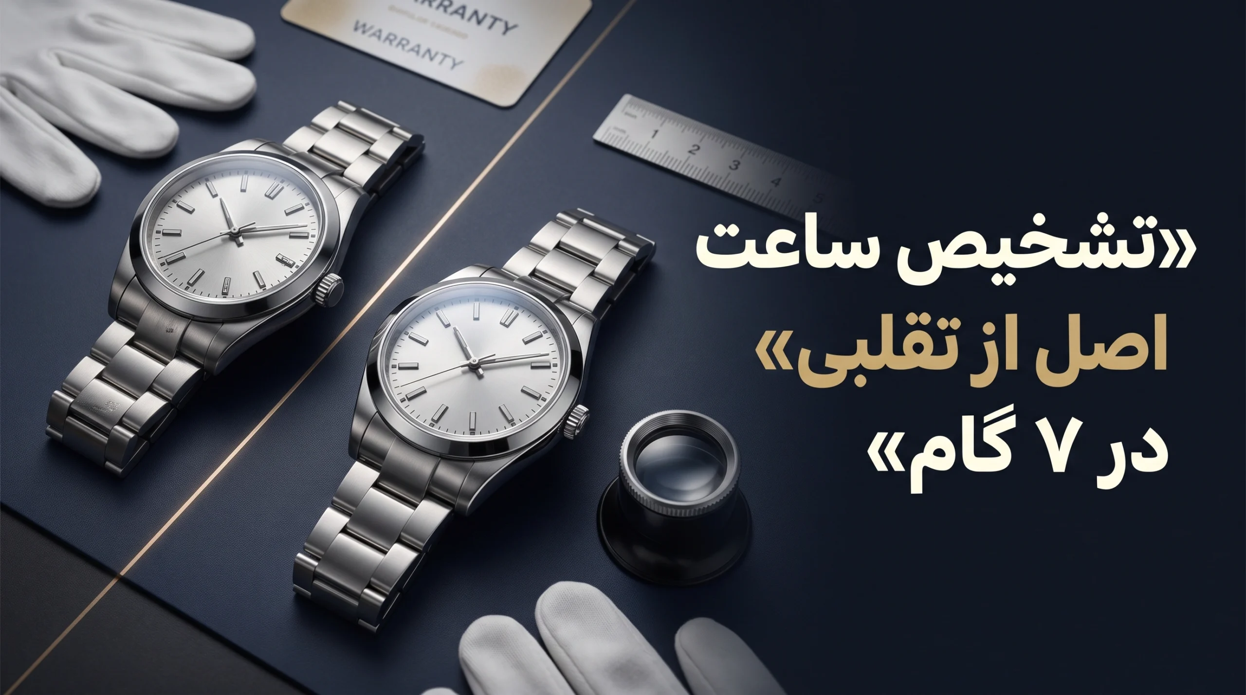 تشخیص ساعت اصل از تقلبی در ۷ گام
